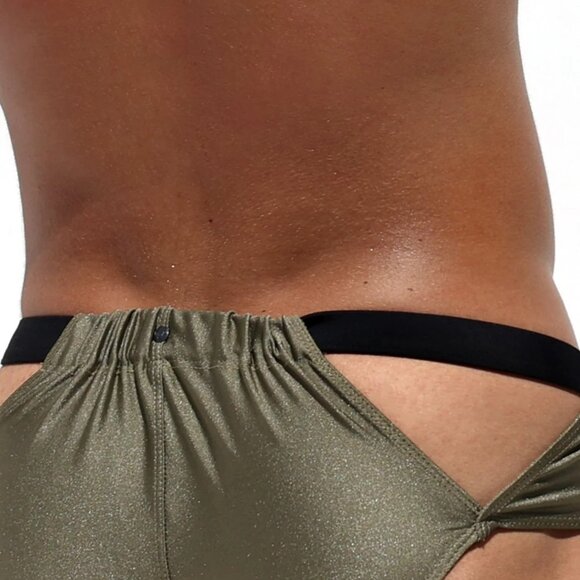 Rufskin Pedro Swim Brief - Burnt Olive - Large - Picture 6 of 8